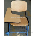 Bahrain tender chair with writing pad,school chair with foldable written board